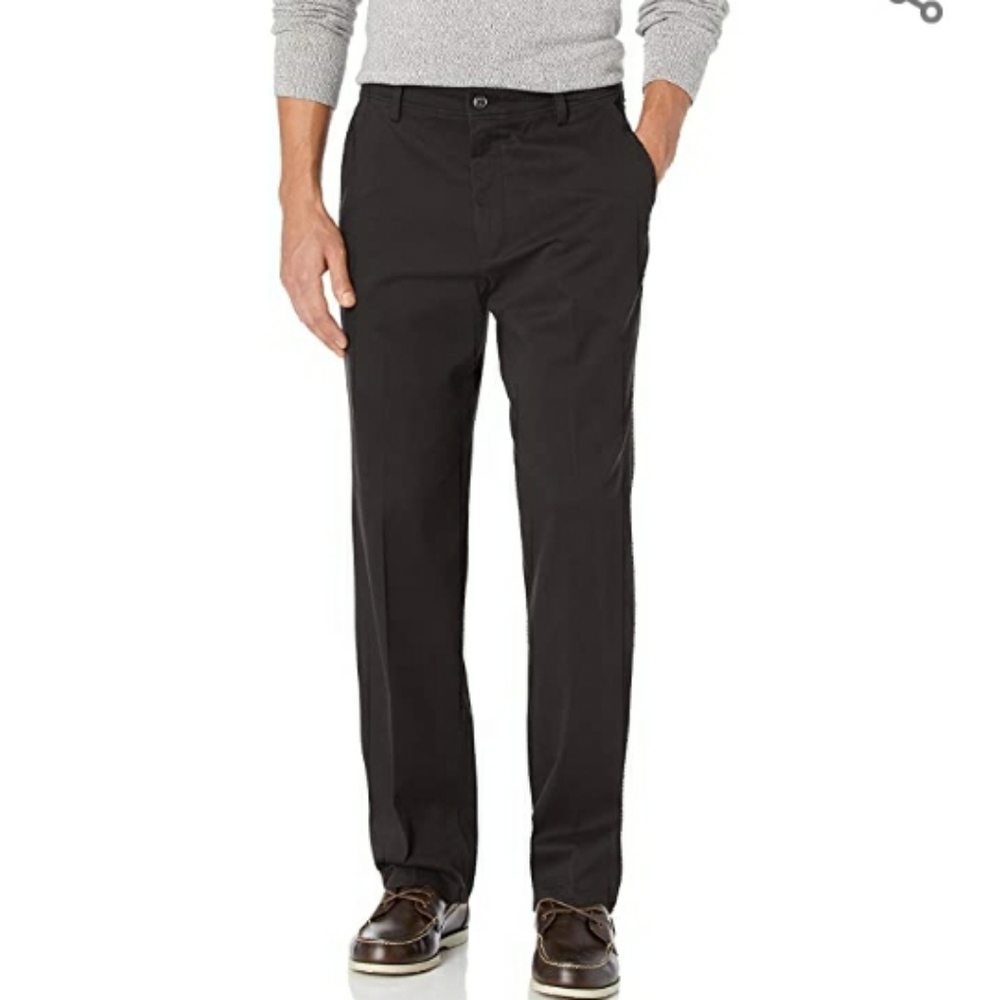 Dockers classic fit black slacks